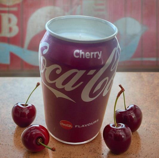 Cherry Coke Can Candle